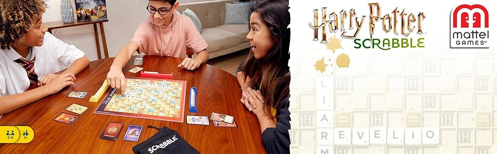 Mattel Games Scrabble Harry Potter - German Language Version