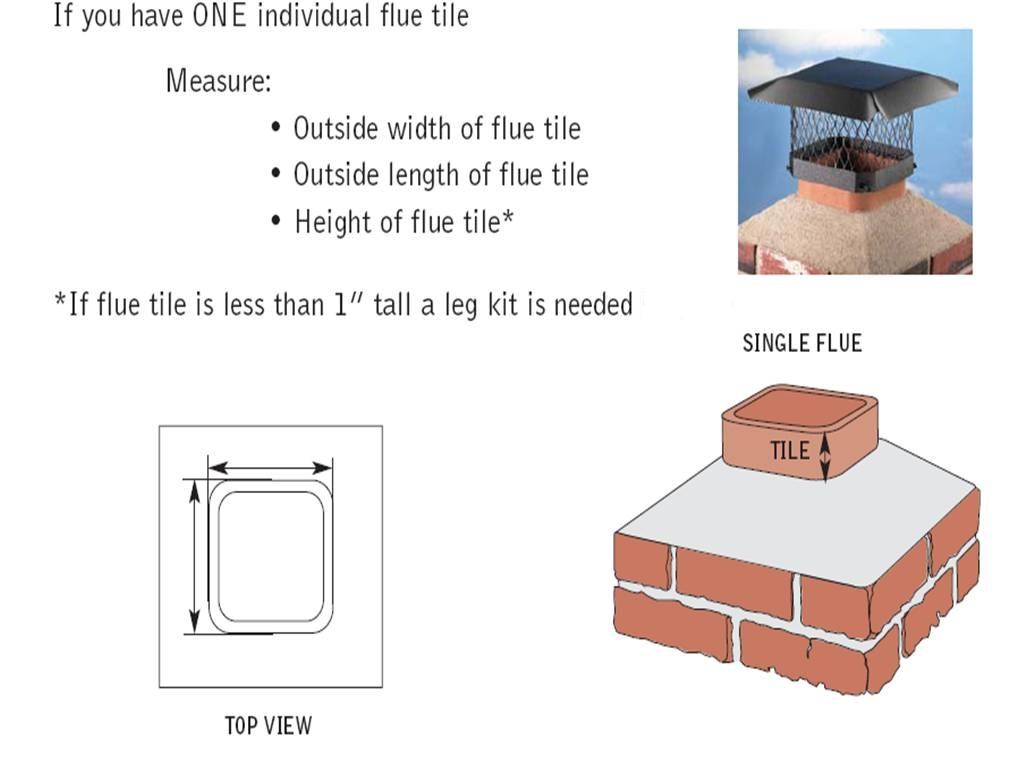 Draft King CBC816 16" Round Black Galvanized Steel Single Flue Chimney