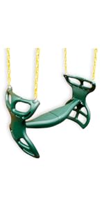 childrens horse glider swing backyard playset