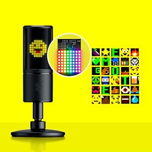 Microfone Condensador Razer Seiren Emote USB, Preto, RZ.MC