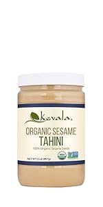 Sesame Tahini, Organic Tahini, Hummus, dressing, sesame seeds paste, natural, tahina, white tahini