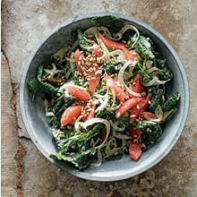 Autumn slaw of kale, fennel & grapefruit with chilli dressing