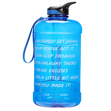 Large 1 Gallon Water Bottle,128oz Big Sports Water Bottle with 2 Replacement Lid, Straw/Motivational Time Marker/Hand Strap,Leakproof BPA Free Water Jug for Gym Fitness Workouts Camping Outdoor 14 ff0ef9e9 ade9 4e56 a792 56fff4b88909. CR0,0,220,220 PT0 SX220 V1