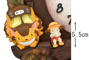 【美品】RHYTHM リズム となりのトトロ 掛け時計 4KG690MA06 美品】RHYTHM リズム となりのトトロ 掛け時計 4KG690MA06