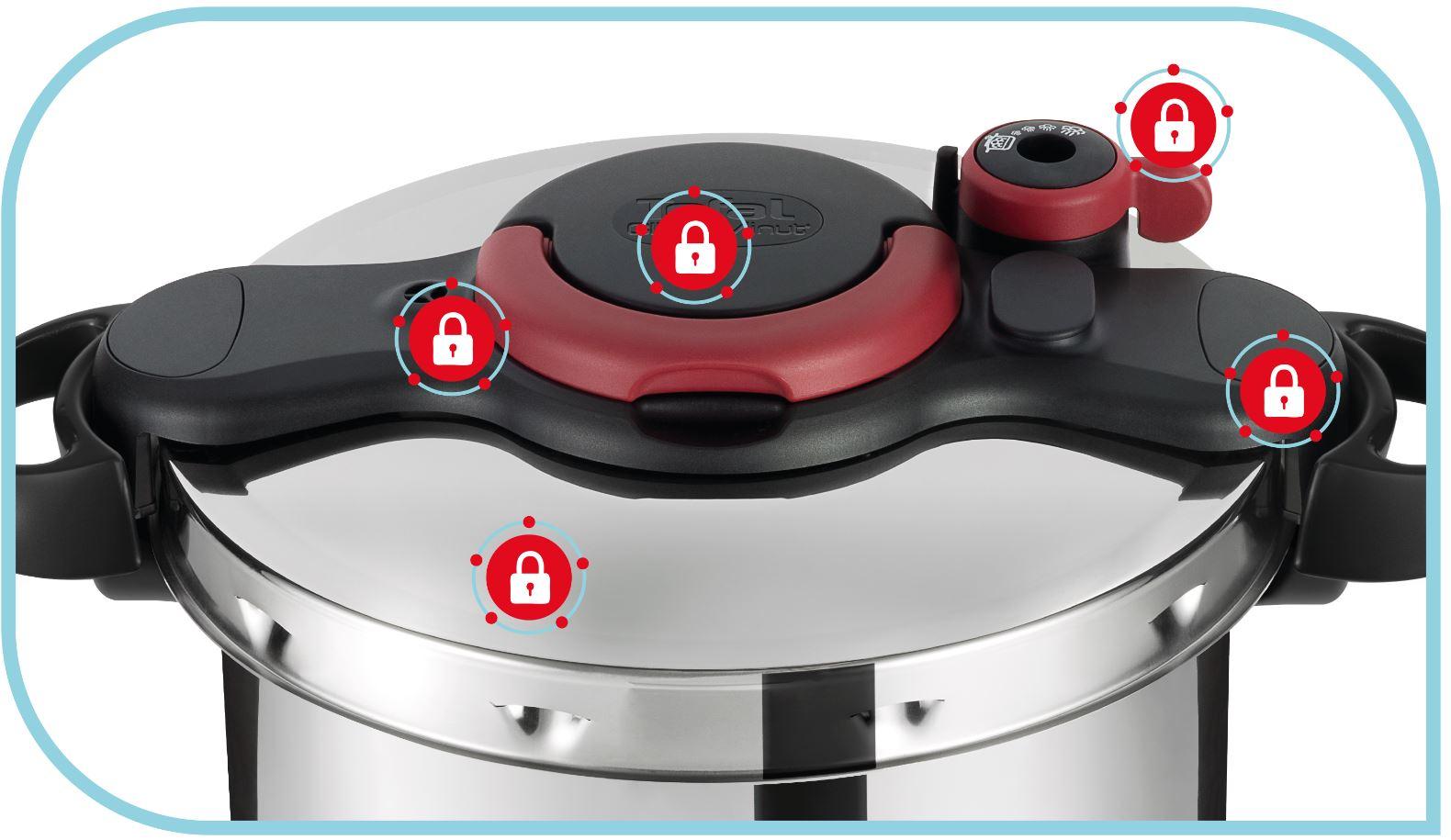 Tefal Clipso Minut Easy Pressure Cooker, Stainless Steel, 6 Litre Amazon.co.uk Kitchen & Home