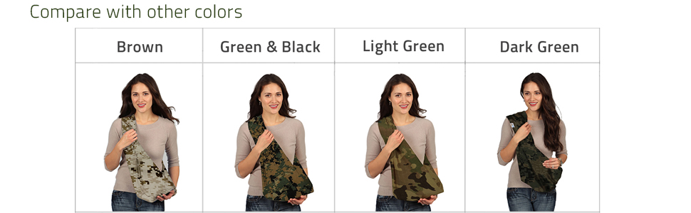 camo baby sling