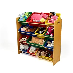 Amazon Com Mind Reader Toy Storage Organizer With 12 Storage Bins