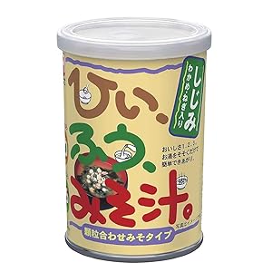 みそしる Amazon | かねさ ひいふうみそ汁 しじみ 181g 味噌汁 即席味噌汁