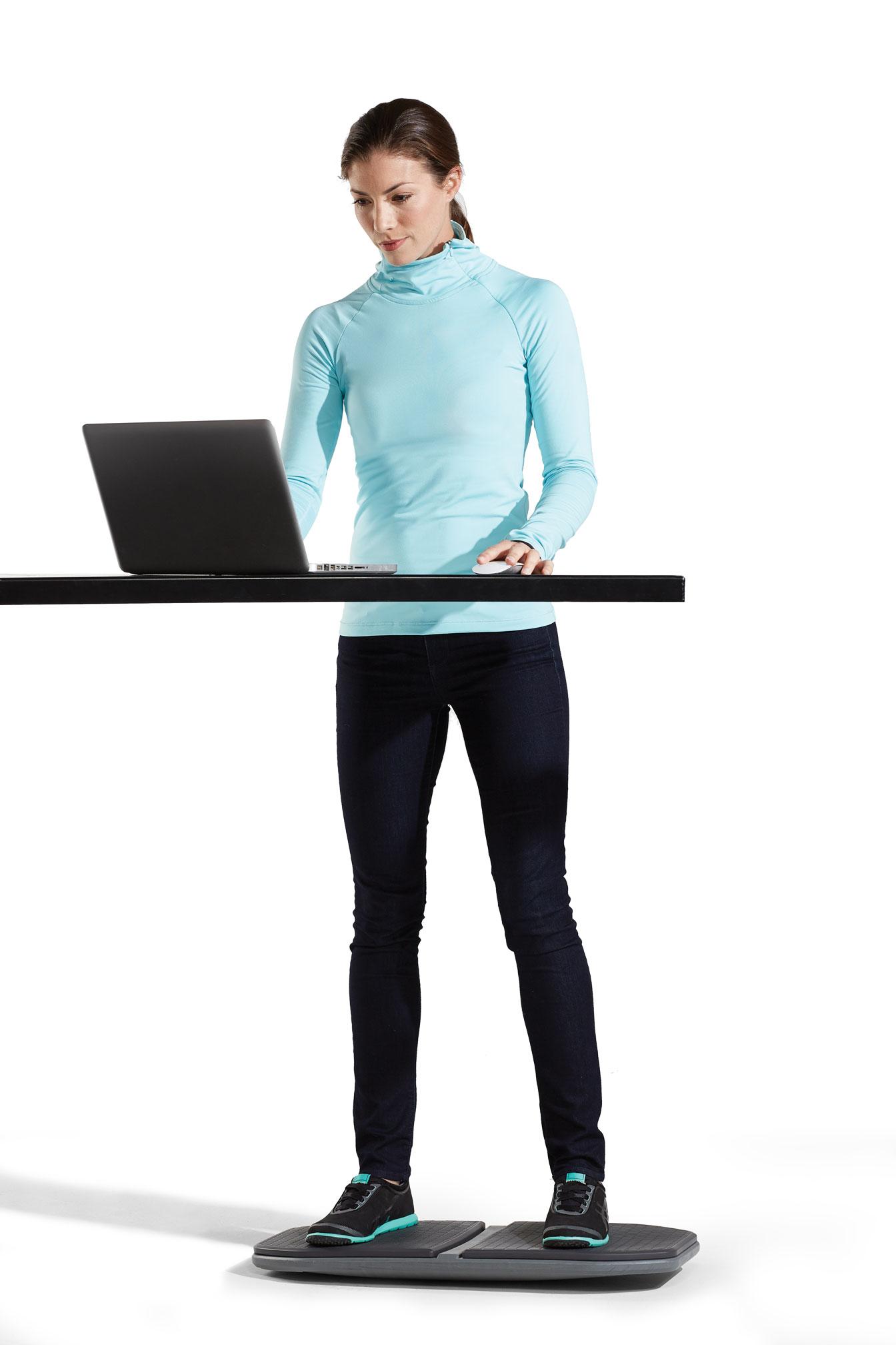 Gaiam Evolve Balance Board for Standing Desk Stability