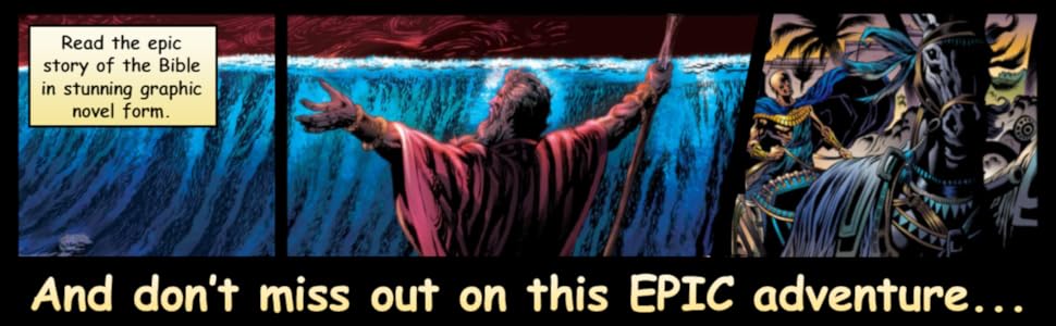 Epic bible kids teen boys children Young Adult comic DC Marvel Action