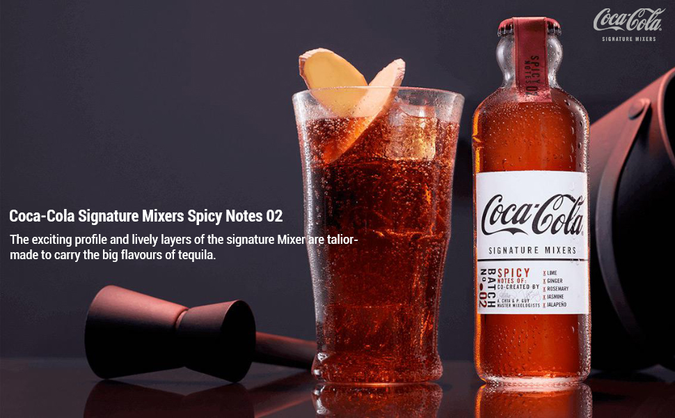 CocaCola Signature Mixers Spicy Notes, 4 x 200 ml Amazon.in Grocery