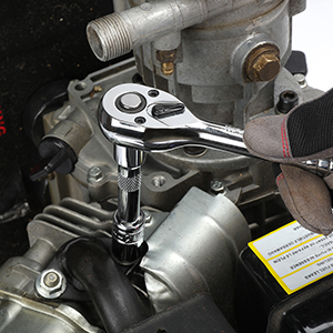 WORKPRO Coffret De Douilles Compact Avec Clé à Cliquet 3/8-inch 24-Pièce 14 1