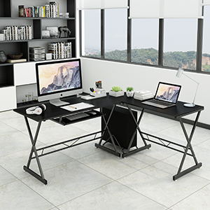 Bureau Dordinateur Grand Angle Pour Bureau Noir Salon Et Cuisine Table Informatique Travail Maison Meuble De Bureau Slypnos Table Bureau En Bois Pour Ordinateur Pc 21 5kg 143x53x75cm Mobilier Et Eclairage Ameublements Et Bureau Dordinateur Grand Angle Pour Bureau Noir Salon Et Cuisine Table Informatique Travail Maison Meuble De Bureau Slypnos Table Bureau En Bois Pour Ordinateur Pc 21 5kg 143x53x75cm Mobilier Et Eclairage Ameublements Et