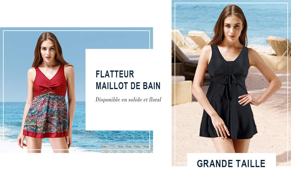 amazon maillot de bain jupette