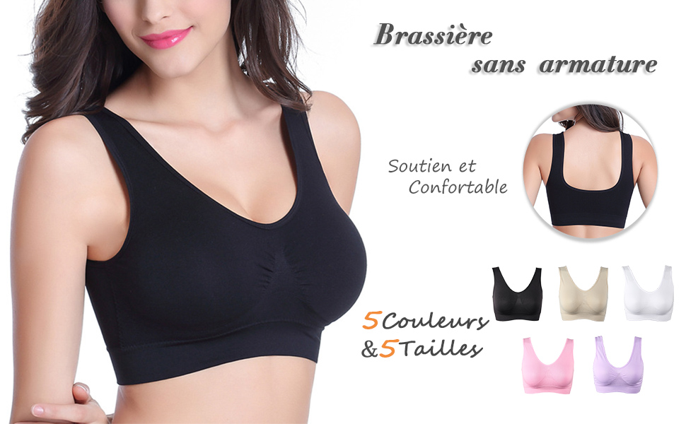Brassiere femme sans couture Clearance