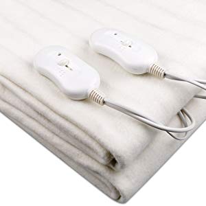 Couverture Chauffante 2 Zones 160 X140 Cm 2x60 Watt Pour 2 Personnes Amazon Fr Hygiasne Et Soins Du Corps