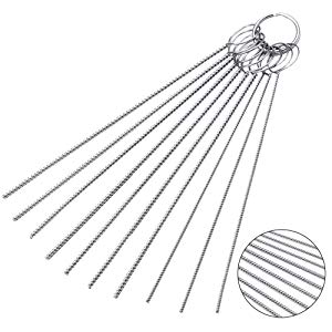 Carburador Carbon Jet Cleaner 13 Wire Torch Tip Cleaner Tool