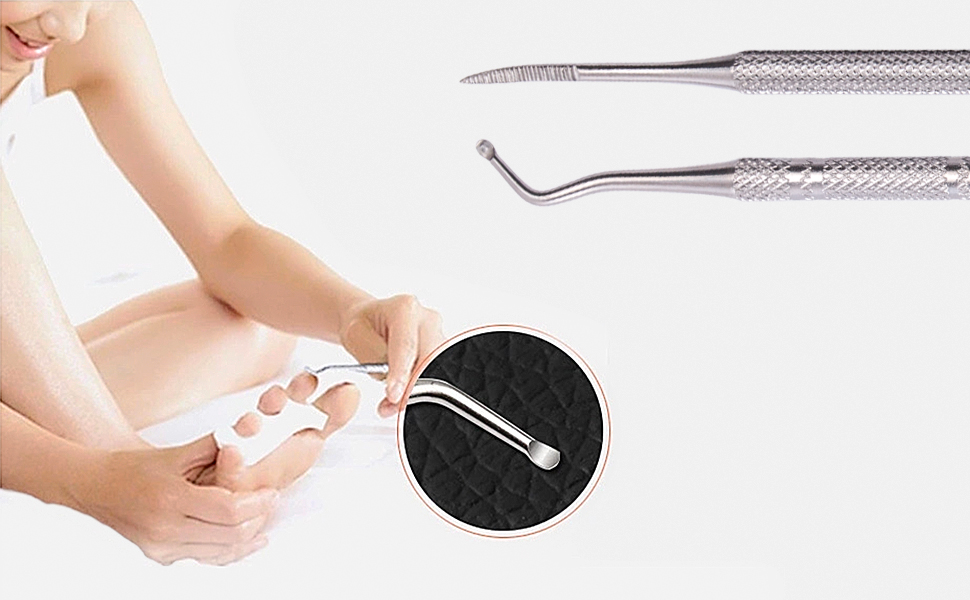 Ingrown Toenail Lifter and Toe Nail File USHION Surgical Grade