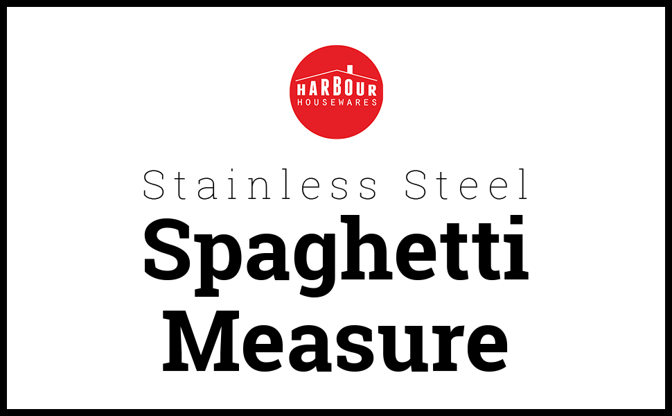 Harbour Housewares Spaghetti Measure Cooking Tools 4 Person