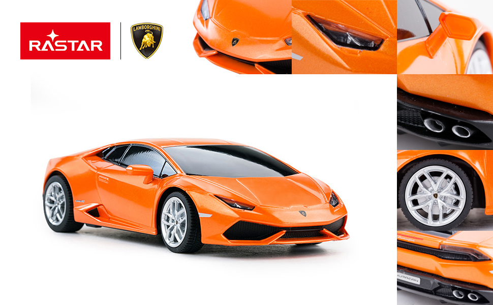 RASTAR Remote Control Car, 124 RC HURACÁN