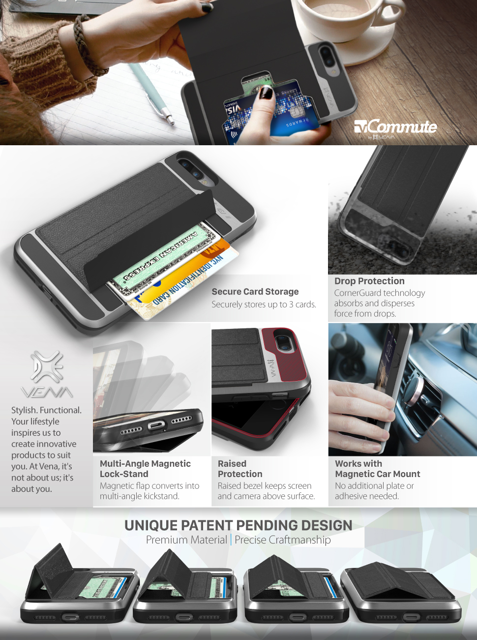 Vena iphone 7 plus wallet case Clearance