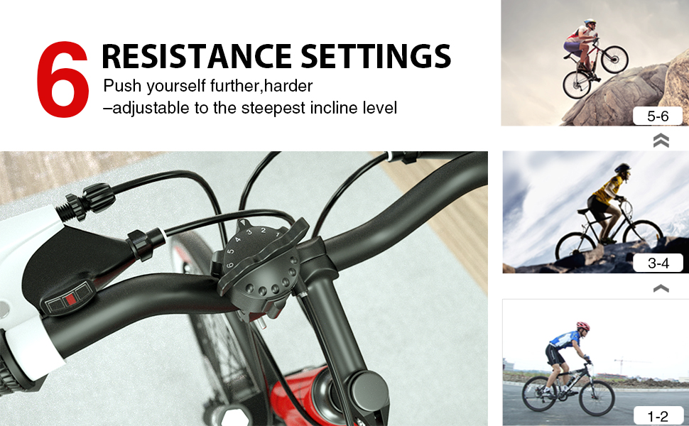 sportneer steel bicycle exercise magnetic stand