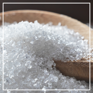 Natural sugar crystals