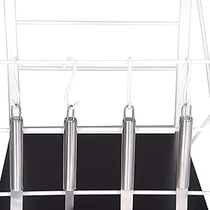 WOLTU 4 Tier Kitchen Storage Shelf Rack Microwave Oven Stand Holder Cabinet Shelf Black+oak 17 hooks