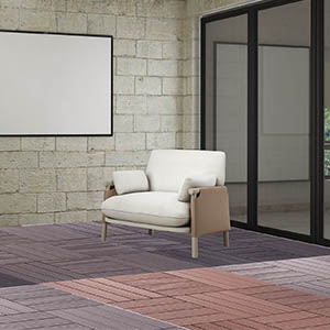 WOLTU 11x WPC Decking Tiles Garden Patio Balcony Interlocking Composite Decking Floor Brown 16 multiple combination