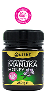 AJARA New Zealand Manuka honey 400+