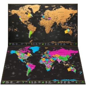 Carte avant et après