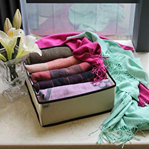 Handkerchief Organiser Multipurpose Tie Stowfix Underwear Drawer