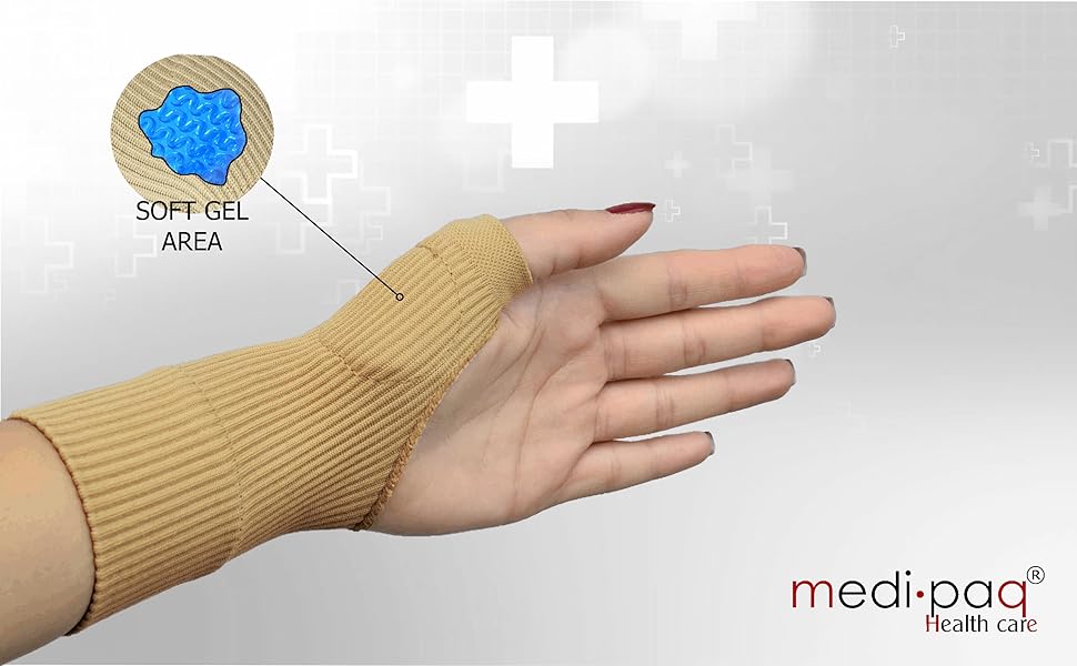Medipaq® Gel Thumb Protect Support Brace 2Pack Large Thumb Support