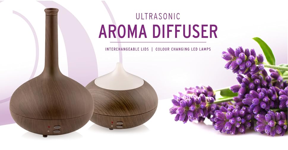 The Body Source Vase Essential Oil Aroma Diffuser (300ml) Ultrasonic