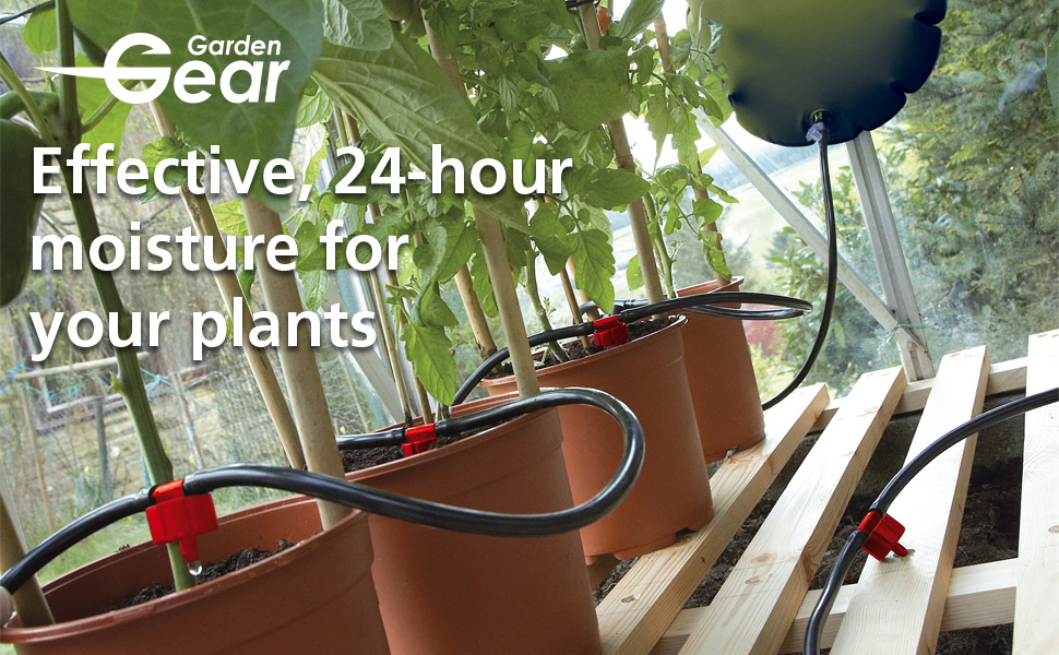 Garden Gear Mighty Dripper Greenhouse Plant Watering Irrigation System