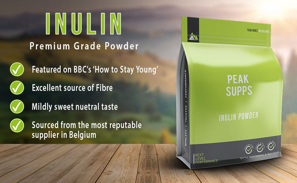Inulin Powder 1kg - Pure Chicory Root | Digestive aid | Prebiotic Dietary Fibre - Free Delivery ...