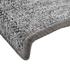 Beautissu 15 Set of Stair Pads ProStair 56x20x4cm Step ...