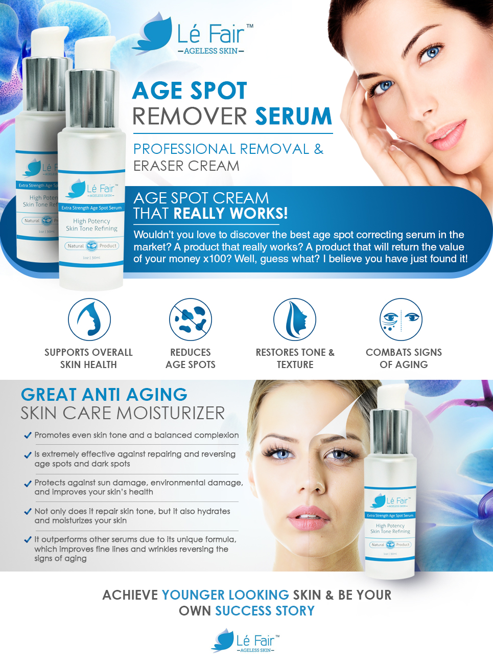 Age Spot Remover Serum Le Fair Age Spots & Dark Spot Corrector for