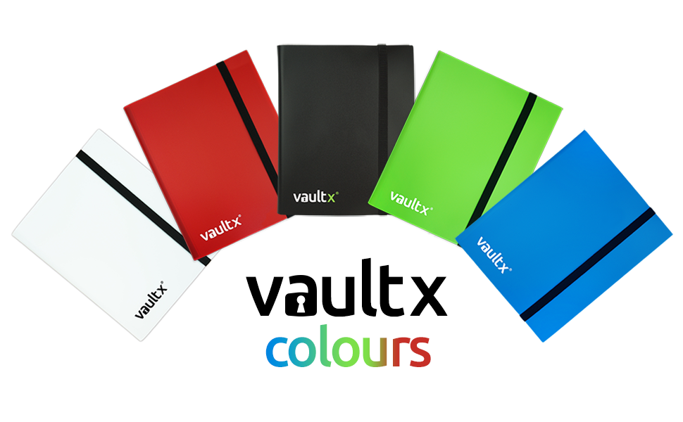 Vault X ® Binder 9 Pocket Trading Card Album Folder 360 Side