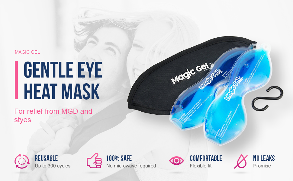 Luxury Heated Eye Mask The Best Warm Compress for a Dry Eyes