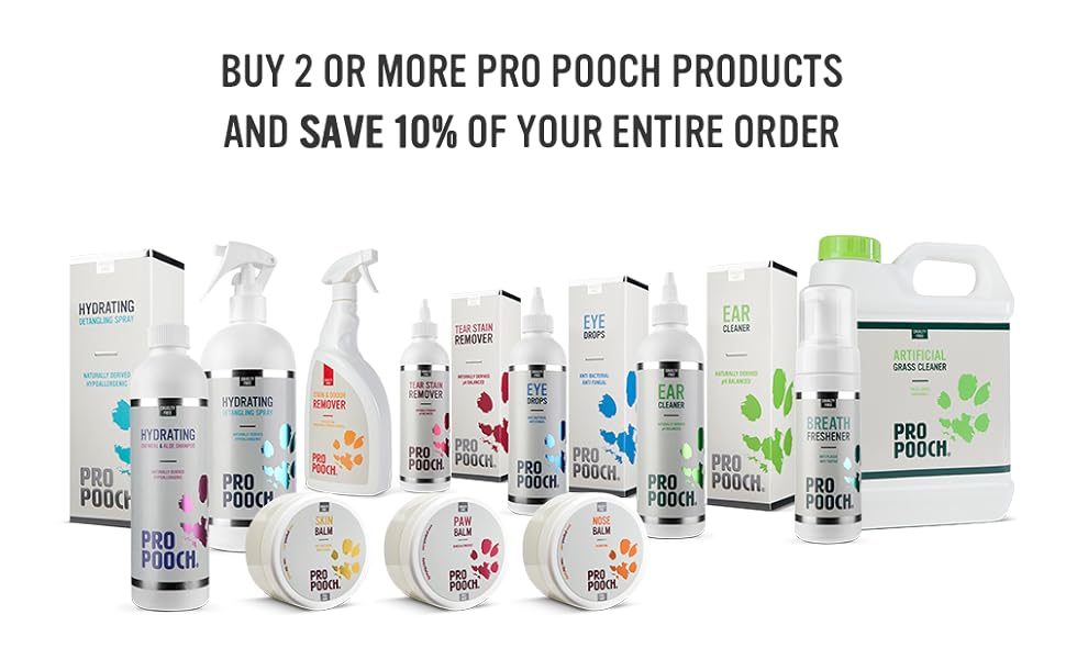 Pro Pooch Dog Detangler Spray (500 ml). Leave In Conditioner Spray For