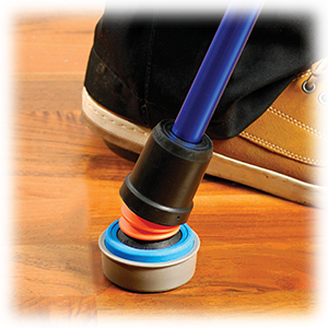 ice boot cover on wooden floor