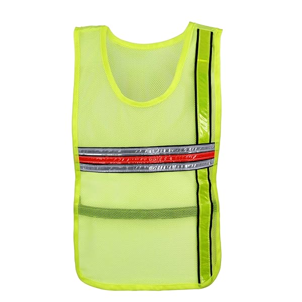 Time to Run High Visibility Reflective Running Bib Vest3 Colour