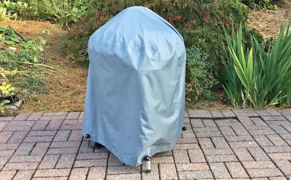 Kingsbridge Round Kettle BBQ Cover Waterproof 600D Heavy Duty Fabric