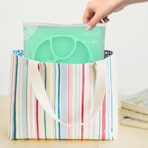 mini toddler plates with perfect weight and size for carrying 