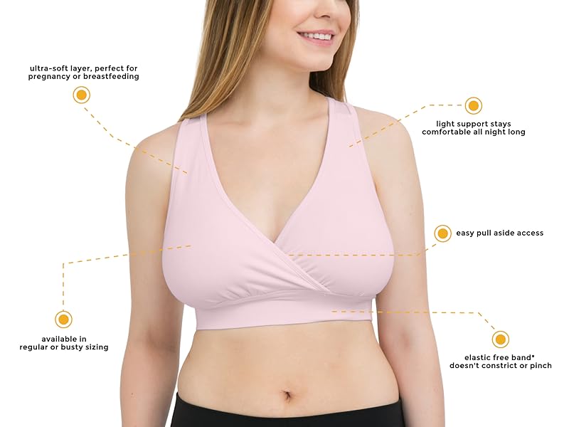 Kindred Bravely French Terry Racerback Nursing Sleep Bra