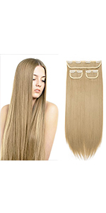 Clip-In-Haarverlängerungen.