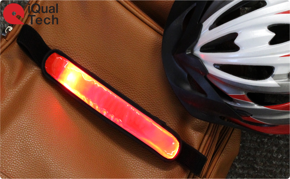 Cycling LED Bike Light for Backpacks Universal fit for all backpacks
