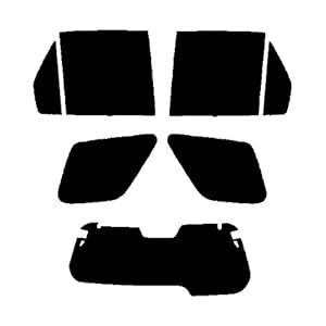 Pre cut window tint - Honda CR-V 5-door - 2001 to 2006 - Rear windows