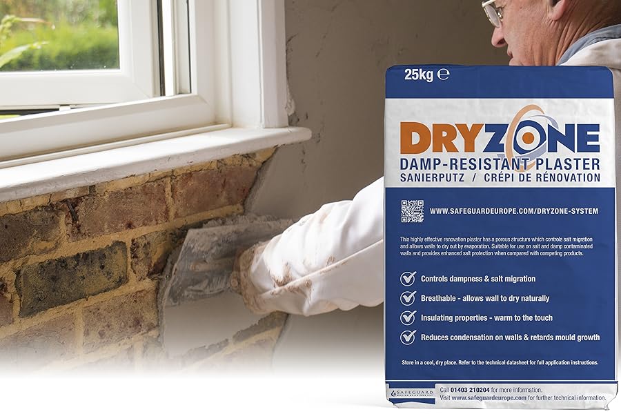 Dryzone Damp Resistant Plaster Amazon.co.uk DIY & Tools